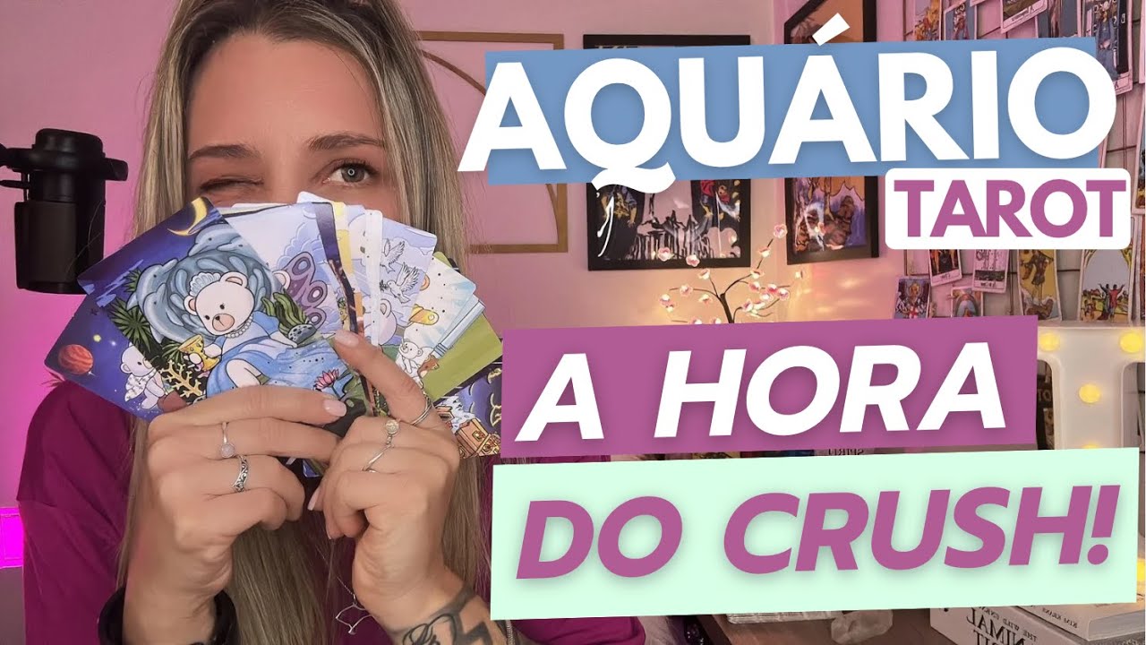 AQUÁRIO ♒️ A HORA DO CRUSH Tem alguém aqui arrependido e com medo de te procurar.