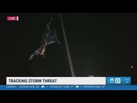 Live Weather Updates | Storm damage in Bloomington