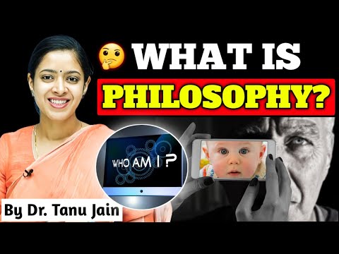 What is Philosophy?🤔 | An Introduction to Philosophy" | By Dr.Tanu Jain Ma'am | @Tathastuics