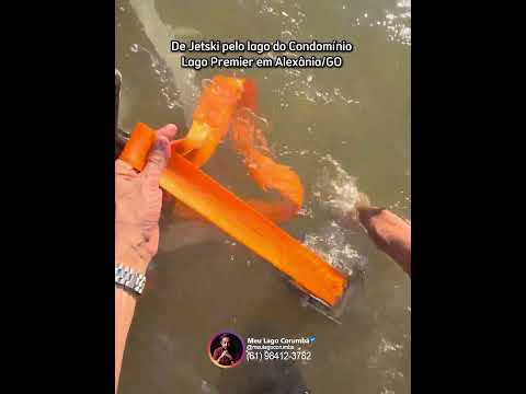 De Jetski pelo lago do Condomínio Lago Premier em Alexânia/GO