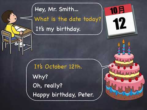 場景活用：Talking about dates and months | 合作夥伴 | 均一教育平台