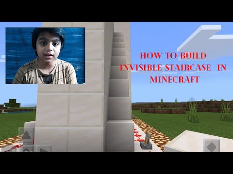 Insane Minecraft Trick: Invisible Stairs by Kaushal!