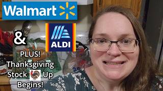 Starting My Thanksgiving Stock Up! $249 Walmart & ALDI Haul August 2026