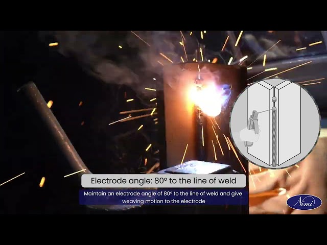Open Corner Joint On MS Plate 10mm thick in vertical Position(3F) (SMAW)
