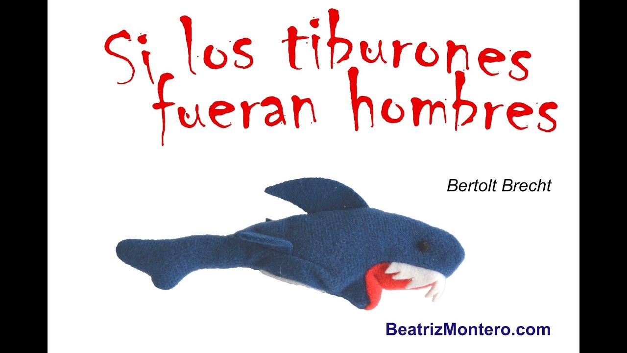Si los tiburones fueran hombres - Bertolt Brecht - Cuentos cortos para adolescentes y adultos