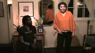 Fra boklansering "Tre perler": Kirsti Hougen forteller om Kalamukenge fra Kongo.