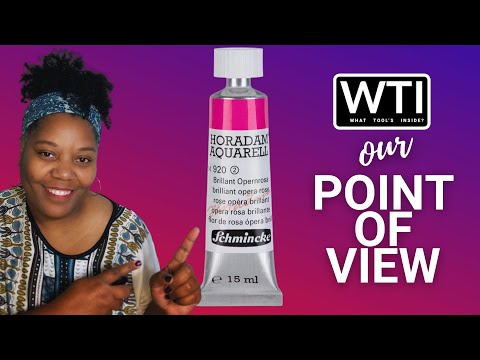 Schmincke Horadam Pink Watercolors - WTI product video review