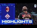 Milan-Fiorentina 2-1 | Vittoria al 92’ per il Milan: Gol e Highlights | Serie A TIM 2022/23