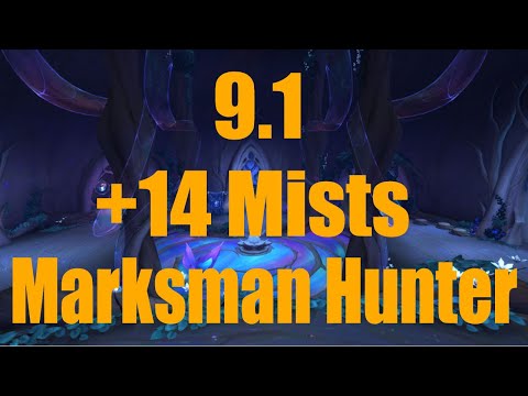 9.1 +14 Mists of Tirna Scithe Chested | MM Marksman Hunter | Tyrannical Raging Volcanic Tormented
