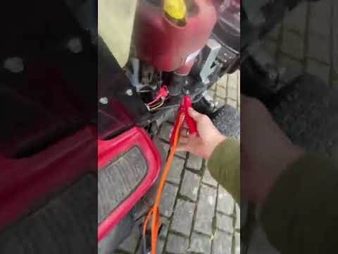 Ride on mower won’t start (easy fix) 🍀