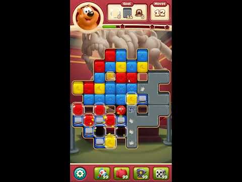 Toon Blast Level 7027 - NO BOOSTERS 🐻🐺🐱 | SKILLGAMING ✔️