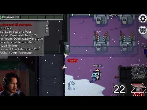 Psychopathic Markiplier (Among Us)