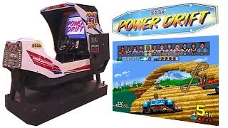 Sega Power Drift Arcade Machine ( Full Motion ) : RGVX Plays!
