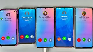 Fake Calls | Incoming Calling Fake Phones Samsung Galaxy S10e / S9 / S20+ / Note 20 / Note 10