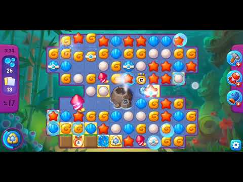 fishdom level 3134 boosters / niveau 3134 boosters