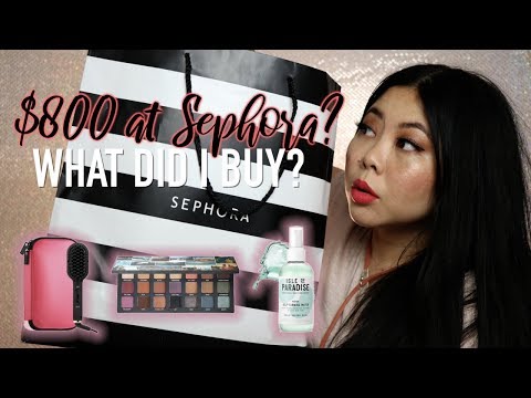 I SPENT $800 AT SEPHORA PACKING FOR A CRUISE ☀️ SUMMER HAUL | MakeupANNimal
