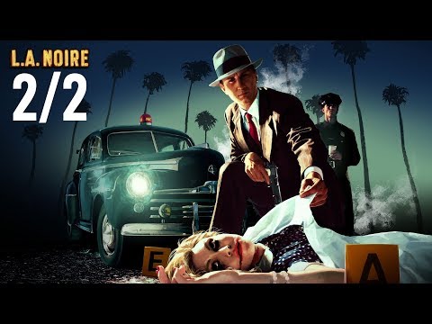 L.A. Noire 2/2 – All Cutscenes (Game Movie) 1080p HD