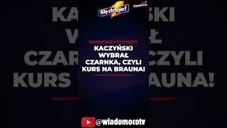 🚨 KACZYŃSKI STAWIA NA CZARNKA. AKT DESPERACJI?