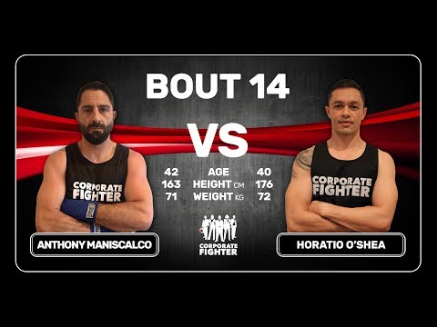 Corporate Fighter 31 - Anthony Maniscalco vs Horatio O'Shea