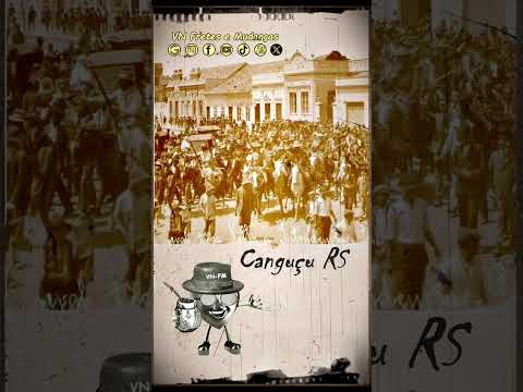 Foto Antiga do município, de CANGUÇU RS. Hino de CANGUÇU RS. Histórias do RS. VN Fretes e Mudanças🚛