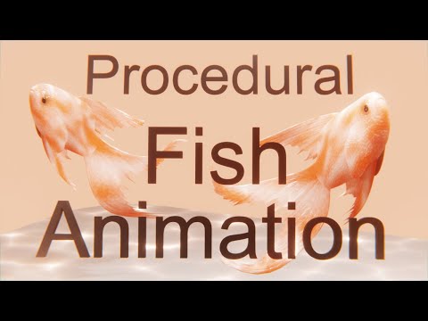 Procedural Fish Animation in Blender 3.0 Geometrynodes!