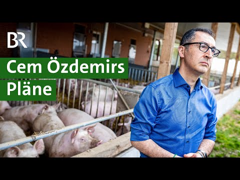 Özdemir Interview: Weniger Fleisch, mehr Tierwohl, mehr Bio, andere Landwirtschaft | Unser Land | BR