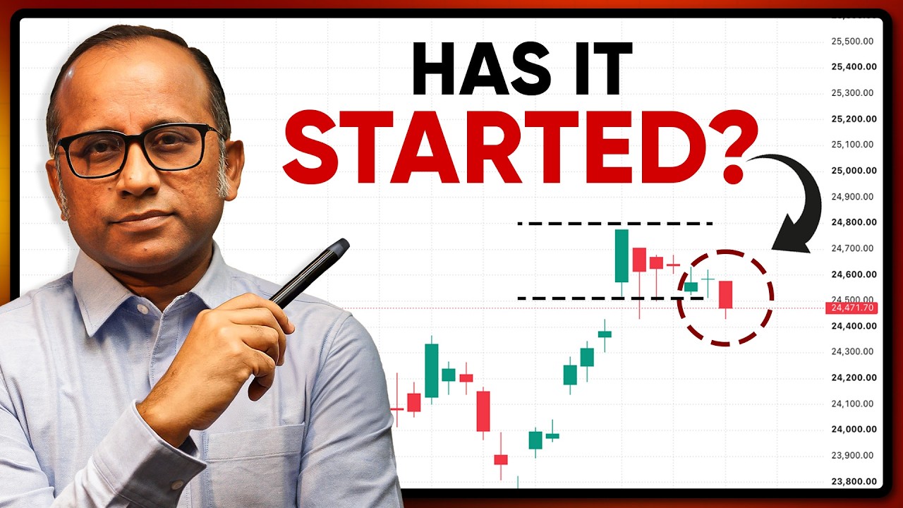 Market Dip या Reversal शुरू? 5 बड़े  खतरे जो Nifty 24000 से नीचे ले जा सकते है 