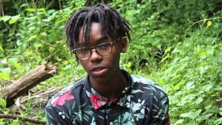 17-year-old artist Montell Fish shares Christian testimony in woods (@MontellFish @rapzilla)