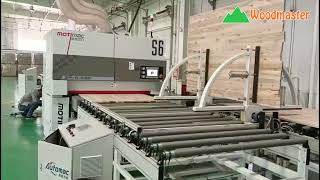 Chuyền máy chà nhám thùng 1m3 lật mặt Woodmaster WM-1300RRP