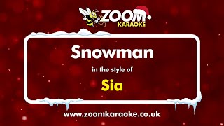 Download lagu Sia - Snowman (Karaoke Version) with Lyrics On Screen mp3 Download lagu Sia - Snowman (Karaoke Version) with Lyrics On Screen mp3