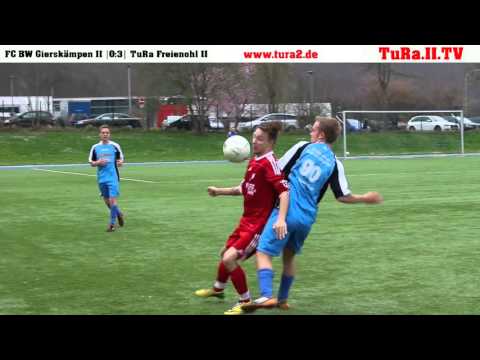 TuRa Freienohl II bei FC BW Gierskämpen 10.04.2016