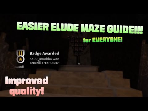 Better and improved Elude maze Guide!! | Slap Battles | NO MIDROLL ADS