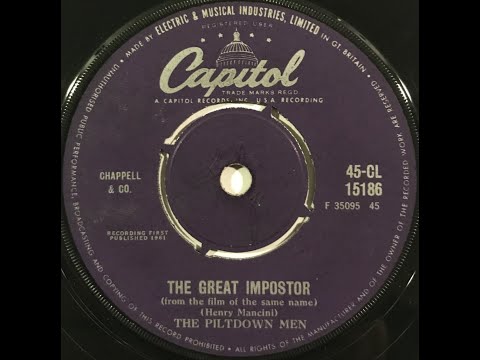 The Piltdown Men "The Great Impostor" from 1961 on CAPITOL #45-CL 15186