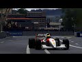 Ayrton Senna In The McLaren MP4 8 At Adelaide 1993 Assetto Corsa TV Cam