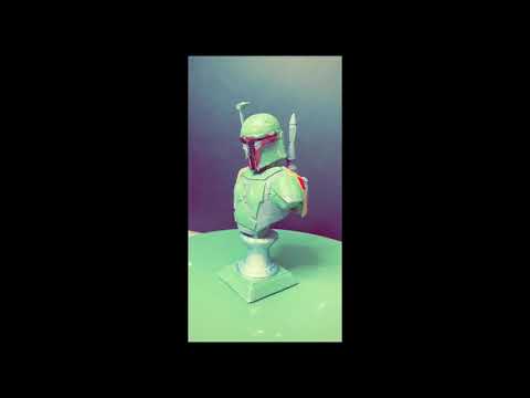 Boba Fett time lapse 3d print