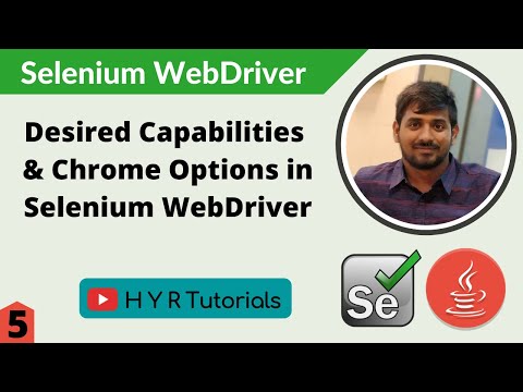 Chrome Driver Options Selenium Java