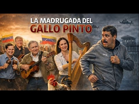 La Madrugada del Gallo Pinto | La Caída de Maduro | Joropo | Videoclip (2026)