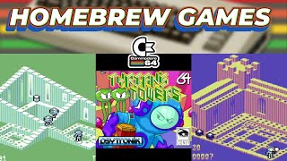 Tyrian's Towers - New Commodore 64 game