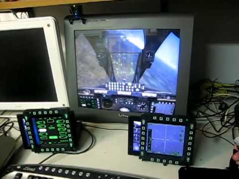 ThrustMaster MFD with U70 for DCS A10-C MFCD