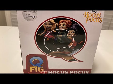 Unboxing the Qfig max hocus pocus figurine