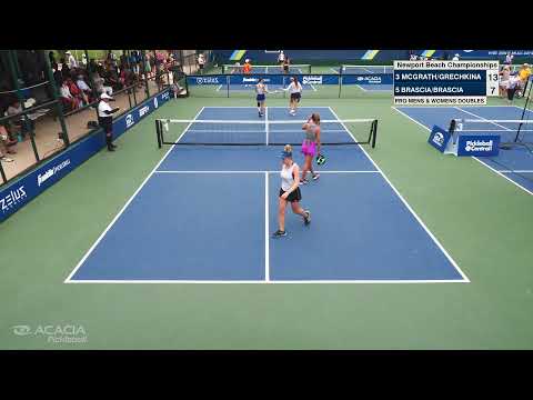 CC#2 2021 USA Pickleball Newport Beach Championships - Pro Men's and Women's Doubles