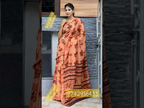 Ladies Maheshwari Silk Saree