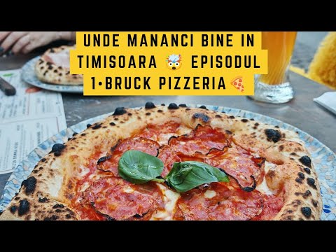 Where to EAT WELL in TIMIȘOARA 🤯 EPISODE 1•Bruck Pizzeria🍕