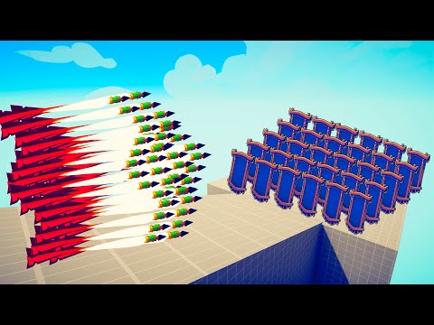 RAPID HWACHA vs 30x EVERY UNITS - Totally Accurate Battle Simulator | TABS