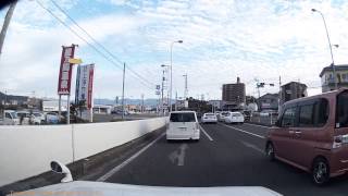 preview picture of video 'TS N0836 Driving from Matsuyama to Saijo (Ehime prefecture), Japan'