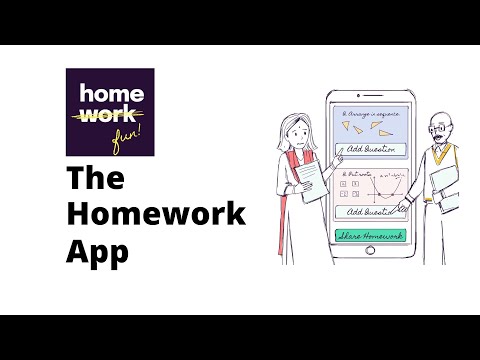 Homework App - Class companion video