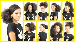 Natural Hair | 8 Easy Flat Braid Hairstyles