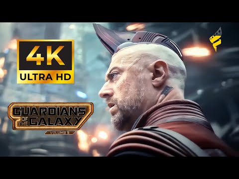 Kraglin Unlocks Yondu's Arrow Scene 4K I Guardians Of The Galaxy Vol  3