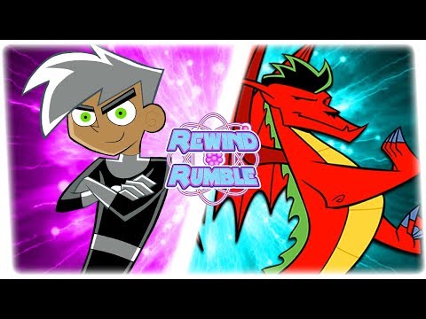DANNY PHANTOM vs JAKE LONG! (Nickelodeon vs Disney) | REWIND RUMBLE Video