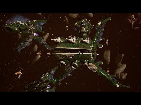 Eldar Corsairs (Biel-Tan) vs Eldar Corsairs! Rank 64 - Battlefleet Gothic Armada
